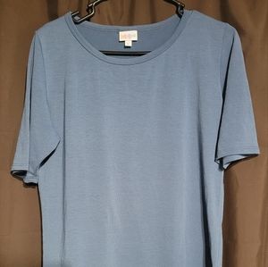 Dusty Blue Lularoe Tshirt
